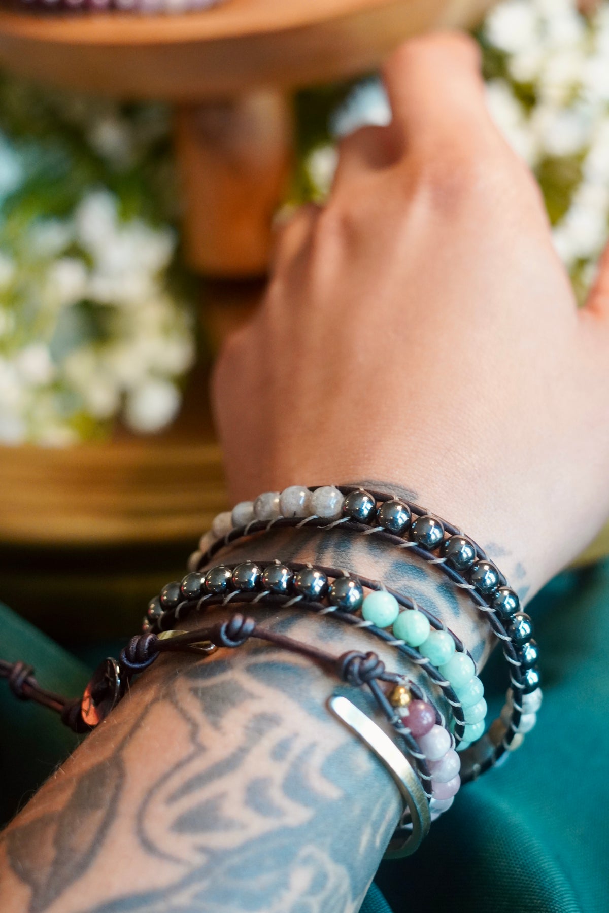 True North - Three Wrap Bracelet