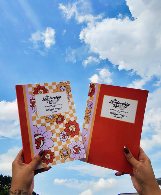 Leadership Lab: Mindset Coaching for Volleyball Players - Season Journal & Workbook Bundle