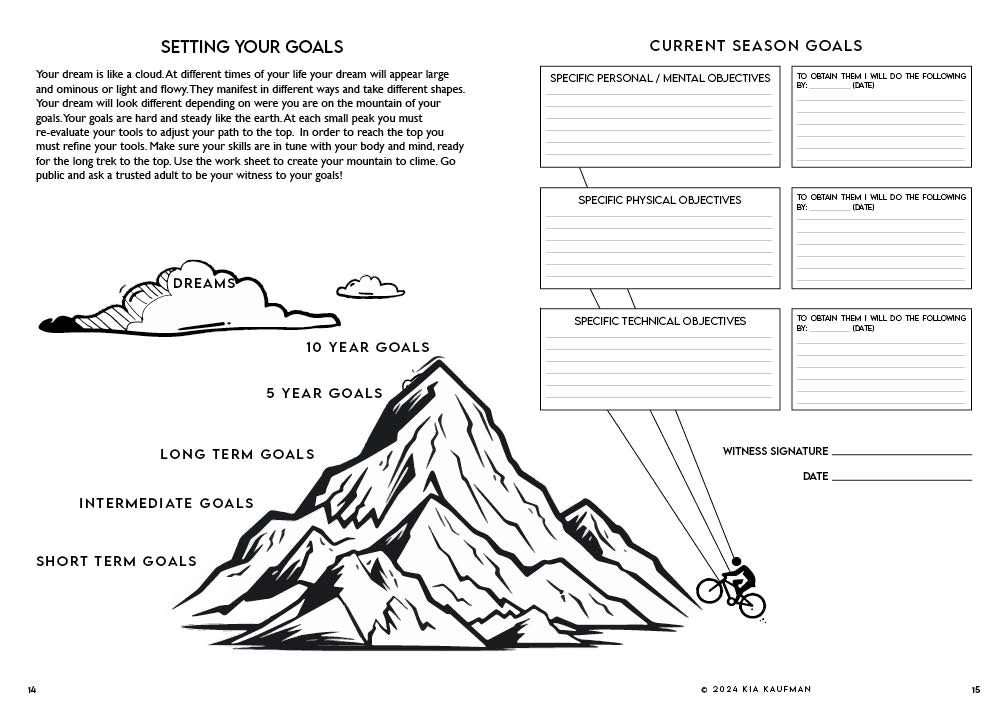 Leadership Lab: Mindset Coaching for Volleyball Players - Season Journal & Workbook Bundle
