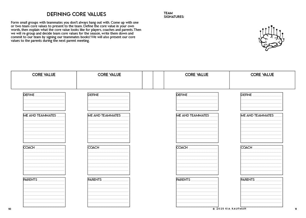 Leadership Lab: Mindset Coaching for Volleyball Coaches - Season Journal