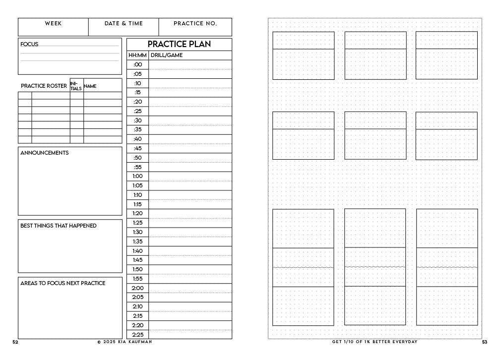 Leadership Lab: Mindset Coaching for Volleyball Coaches - Season Journal