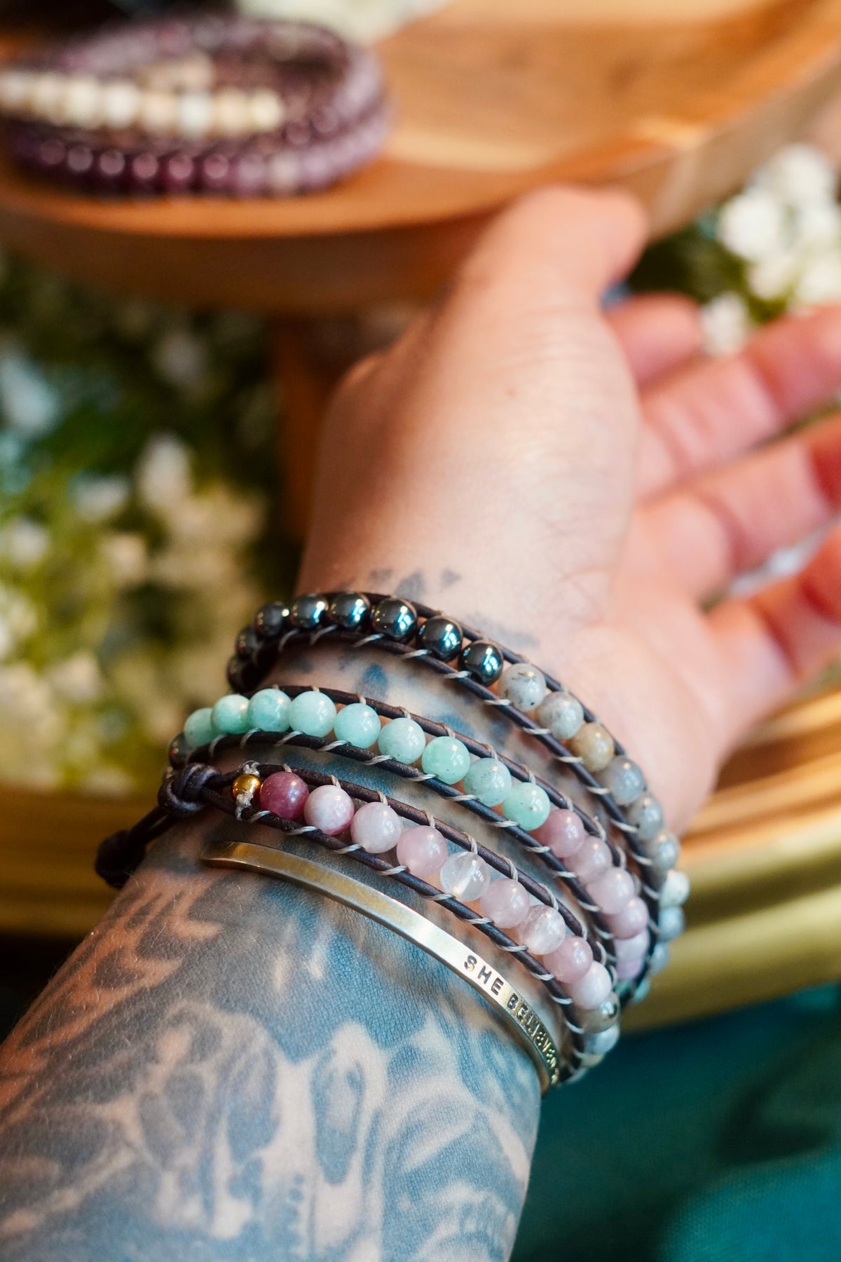 True North - Three Wrap Bracelet