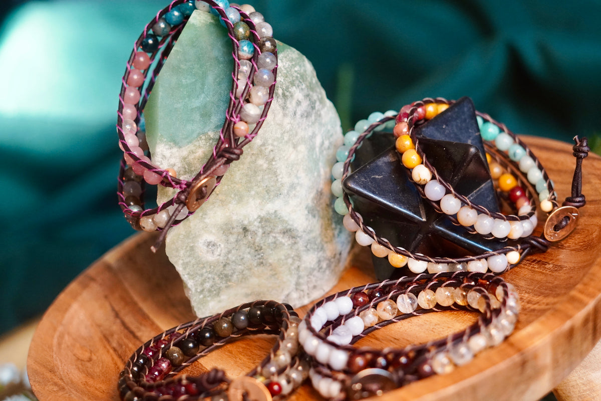 Steady Path - Two Wrap Bracelet Medium