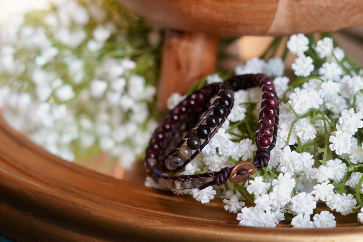 Not Today - Two Wrap Bracelet Small