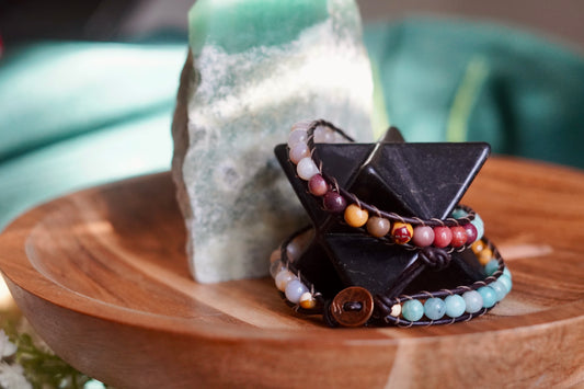 Steady Path - Two Wrap Bracelet Medium