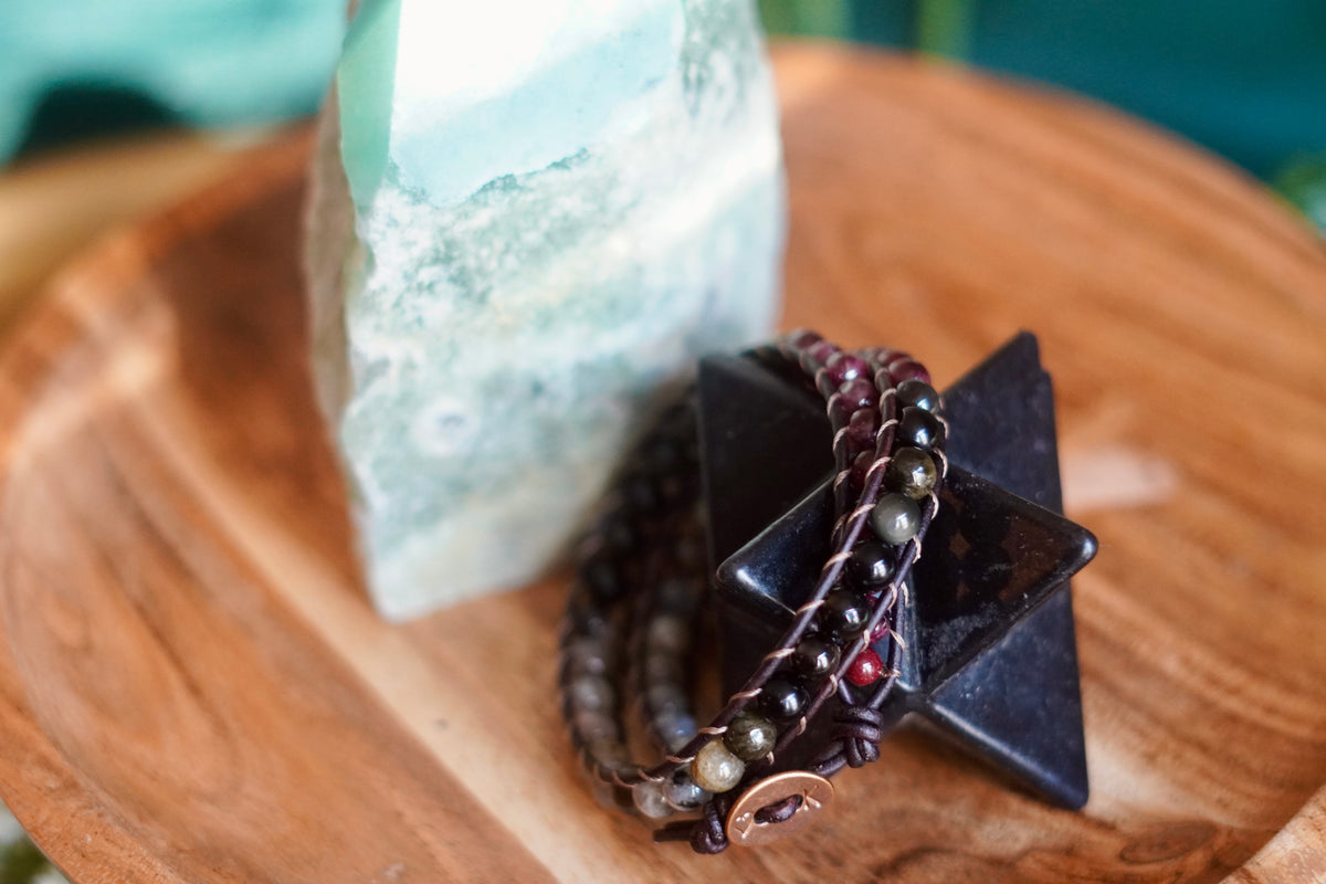 Not Today - Two Wrap Bracelet Small