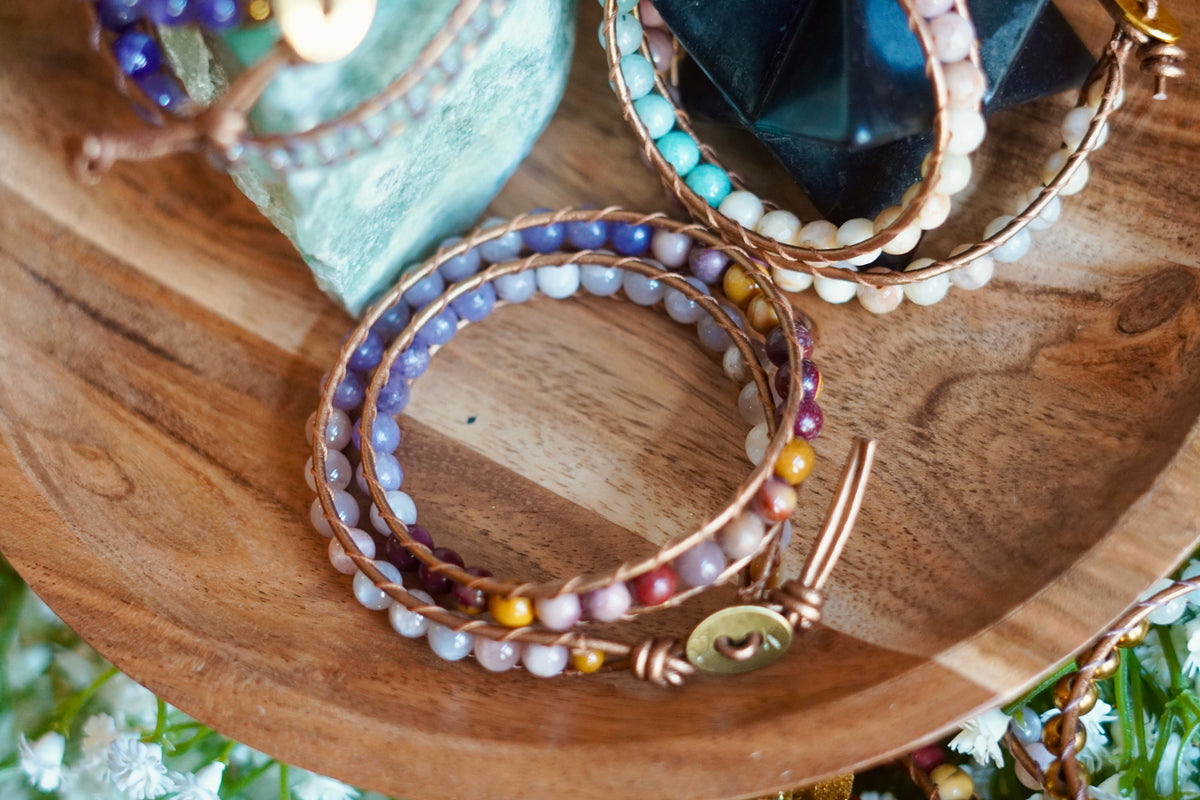 Held Softy - Two Wrap Bracelet Small